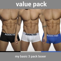 Addicted My Basic Boxershorts im 3er Pack AD421P | Addicted Österreich – schneller Versand
