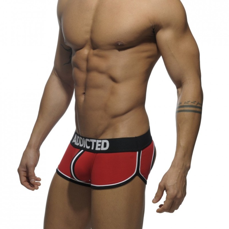 Addicted Boxershorts mit doppeltem Bund und offenem Gesäß AD306 | Addicted Österreich – schneller Versand
