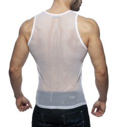 Addicted schwarz & weißes Netz Tanktop AD848 | Addicted Österreich – schneller Versand