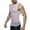 Addicted schwarz & weißes Netz Tanktop AD848 | Addicted Österreich – schneller Versand