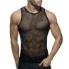 Addicted schwarz & weißes Netz Tanktop AD848 | Addicted Österreich – schneller Versand
