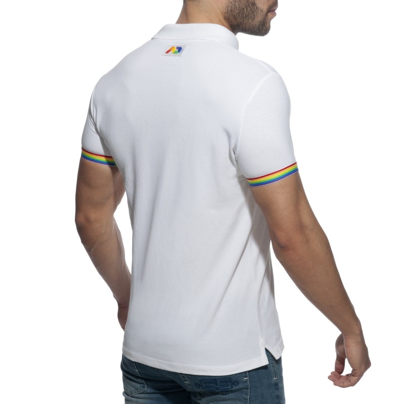 Addicted Regenbogen Polohemd AD960 | Addicted Österreich – schneller Versand