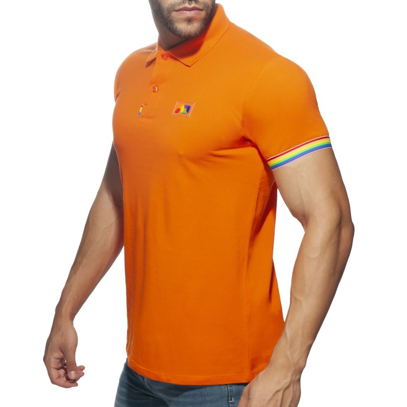 Addicted Regenbogen Polohemd AD960 | Addicted Österreich – schneller Versand