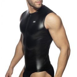 Addicted Zip Non Sleeves Fetish Shirt AD1036 | Addicted Austria – fast delivery