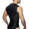 Addicted Zip Non Sleeves Fetish Shirt AD1036 | Addicted Austria – fast delivery