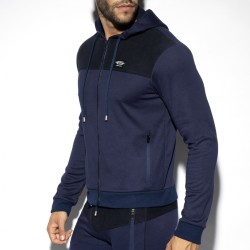 ES Collection Marineblaues Kapuzenoberteil SP276 | Addicted Österreich – schneller Versand