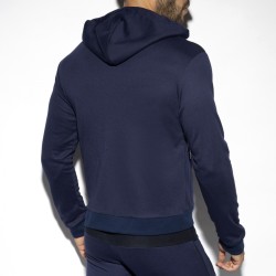 ES Collection Marineblaues Kapuzenoberteil SP276 | Addicted Österreich – schneller Versand