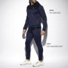 ES Collection Marineblaues Kapuzenoberteil SP276 | Addicted Österreich – schneller Versand