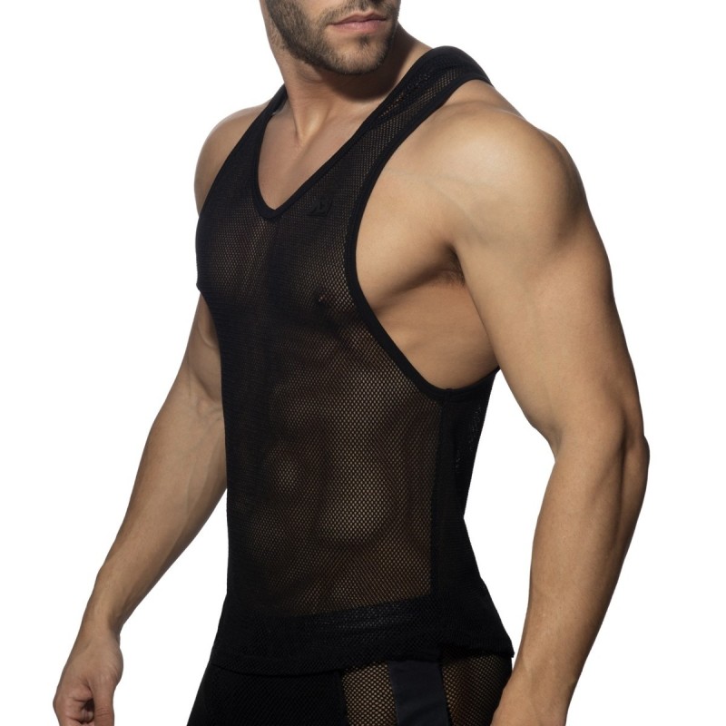Addicted Armelloser Netz Kapuzenpullover AD968 | Addicted Österreich – schneller Versand