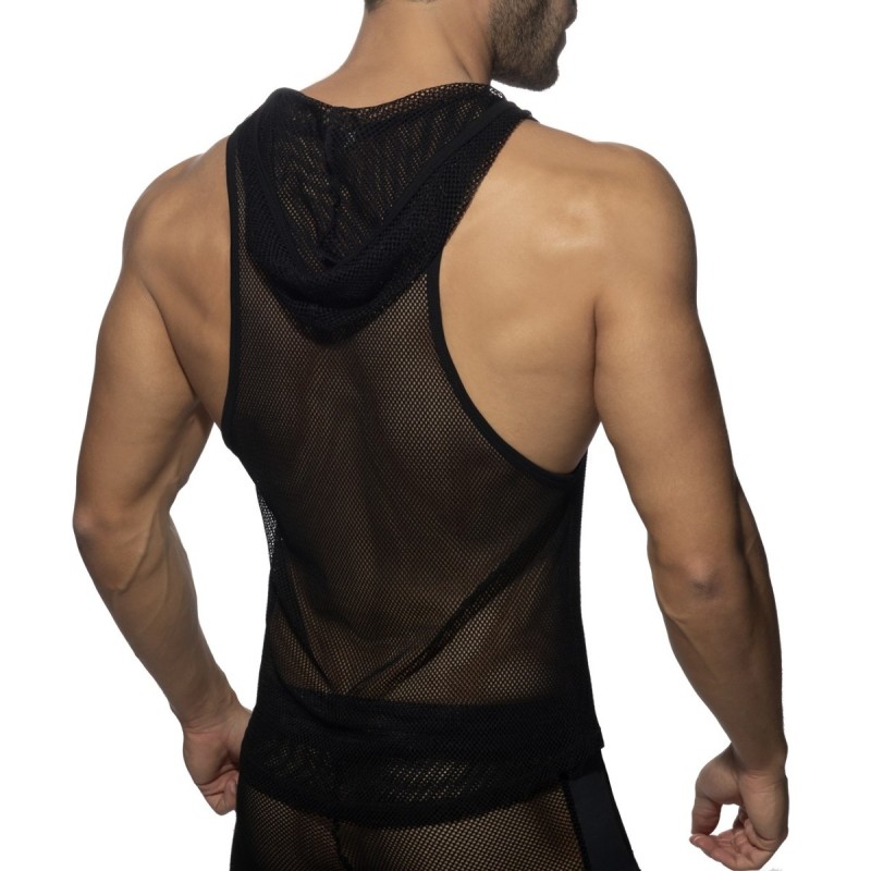 Addicted Armelloser Netz Kapuzenpullover AD968 | Addicted Österreich – schneller Versand