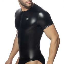 Addicted Zip Short Sleeves Fetish Shirt AD1035 | Addicted Austria – fast delivery