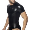 Addicted Zip Short Sleeves Fetish Shirt AD1035 | Addicted Austria – fast delivery