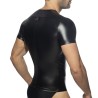 Addicted Zip Short Sleeves Fetish Shirt AD1035 | Addicted Austria – fast delivery