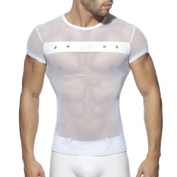 Addicted Mesh Mixed T-shirt ADF123 | Addicted Österreich – schneller Versand