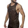 Addicted Leopard Mesh Tank Top AD1139 | Addicted Austria – fast delivery