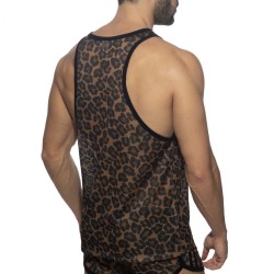 Addicted Leopard Mesh Tank Top AD1139 | Addicted Austria – fast delivery