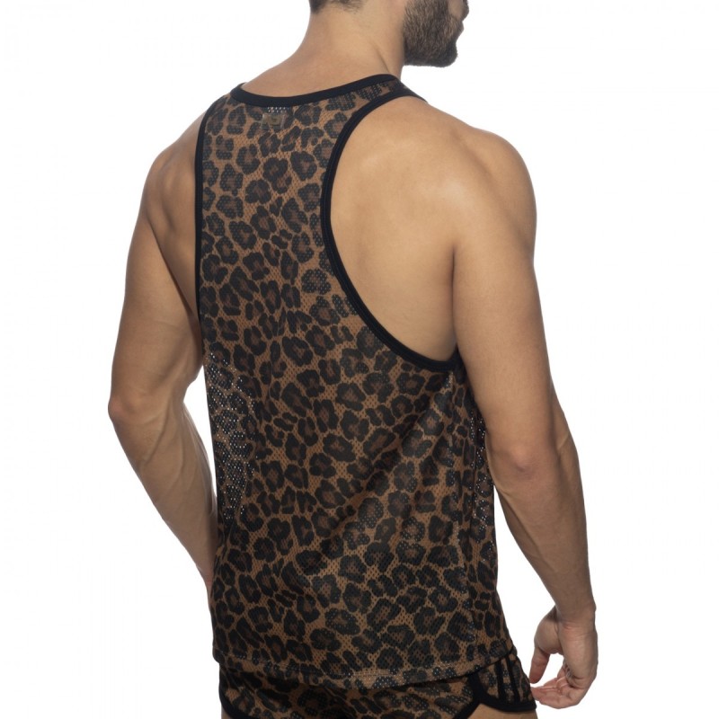 Addicted Leoparden Mesh Top AD1139 | Addicted Österreich – schneller Versand