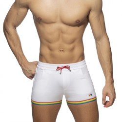 Addicted Rainbow Tape Cotton Shorts AD1147 | Addicted Austria – fast delivery