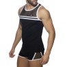Addicted Mesh Striped Tank Top ADF167 | Addicted Österreich – schneller Versand
