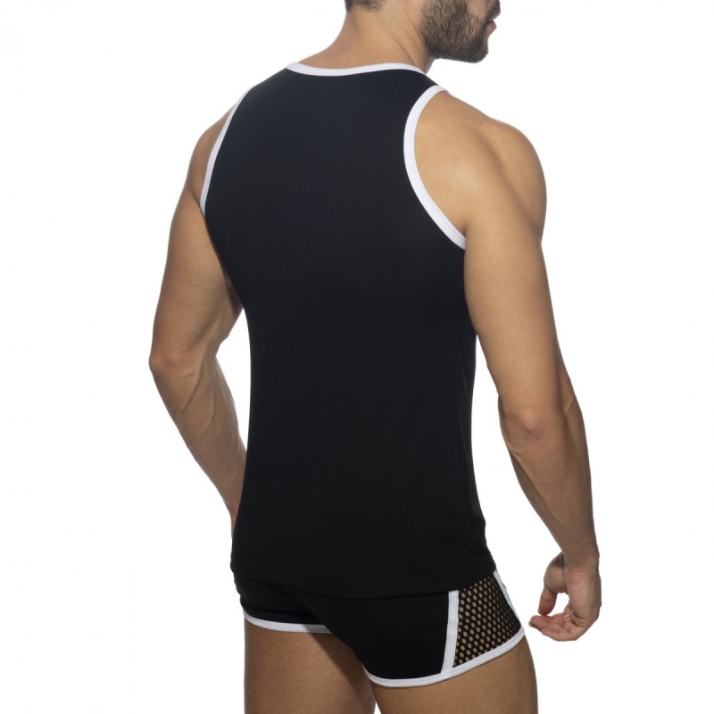 Addicted Mesh Striped Tank Top ADF167 | Addicted Österreich – schneller Versand