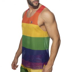 Addicted Mesh Rainbow Tanktop AD1166 | Addicted Österreich – schneller Versand
