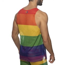 Addicted Mesh Rainbow Tank Top AD1166 | Addicted Austria – fast delivery