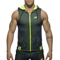 Addicted Sleeves Loop Mesh Hoody AD355 | Addicted Austria – fast delivery