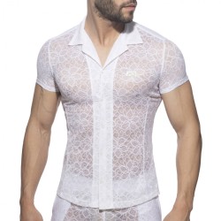 Addicted Flowery Lace Shirt AD1192 | Addicted Austria – fast delivery