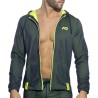 Addicted Long Sleeves Loop-Mesh Hoody AD1214 | Addicted Austria – fast delivery