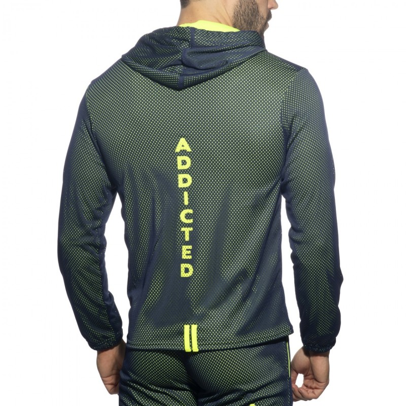 Addicted Langarm Loop-Mesh Hoody AD1214 | Addicted Österreich – schneller Versand