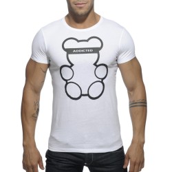 Addicted Bear Round Neck T-Shirt AD424 | Addicted Österreich – schneller Versand