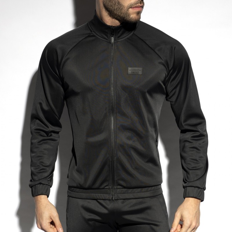 ES Collection Unifarbene Jacke mit Reißverschlusstaschen SP316 | Addicted Österreich – schneller Versand