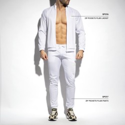 ES Collection Zip Pockets Plain Pants SP317 | Addicted Austria – fast delivery