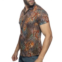 Addicted Animal Print Shirt AD1312 | Addicted Austria – fast delivery