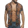 Addicted Animal Print Shirt AD1312 | Addicted Austria – fast delivery