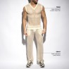 Es Collection Naturfarbenes gehäkeltes V-Ausschnitt Tanktop TS350 | Addicted Österreich – schneller Versand