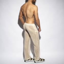 Es Collection Naturfarbene gehäkelte Hose SP347 | Addicted Österreich – schneller Versand