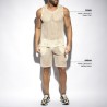 Es Collection Naturfarbene gehäkelte Shorts SP348 | Addicted Österreich – schneller Versand