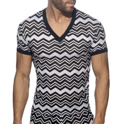 Addicted V-Ausschnitt T-Shirt Isparta AD1368 | Addicted Österreich – schneller Versand