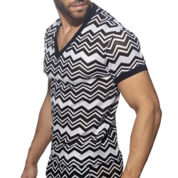 Addicted V-Ausschnitt T-Shirt Isparta AD1368 | Addicted Österreich – schneller Versand