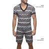 Addicted V-Ausschnitt T-Shirt Isparta AD1368 | Addicted Österreich – schneller Versand