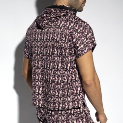 Es Collection Locker geschnittener ärmelloser Kapuzenpullover Labyrinth SP334 | Addicted Österreich – schneller Versand