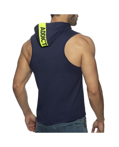 Addicted Baumwollpullover mit Bandverzierun AD1001 Addicted Baumwollpullover mit Bandverzierun AD1001