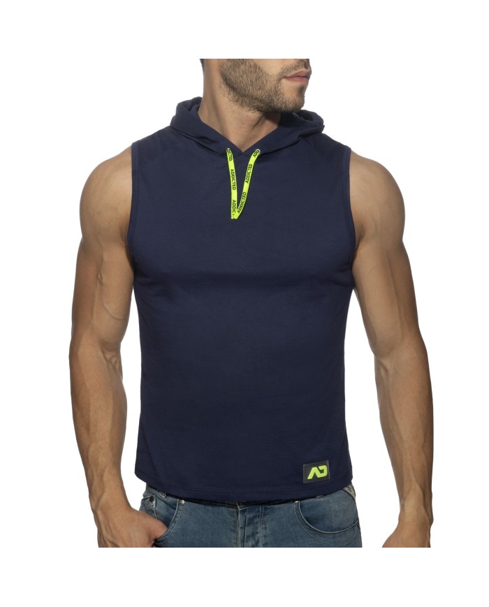 Addicted Baumwollpullover mit Bandverzierun AD1001 Addicted Baumwollpullover mit Bandverzierun AD1001