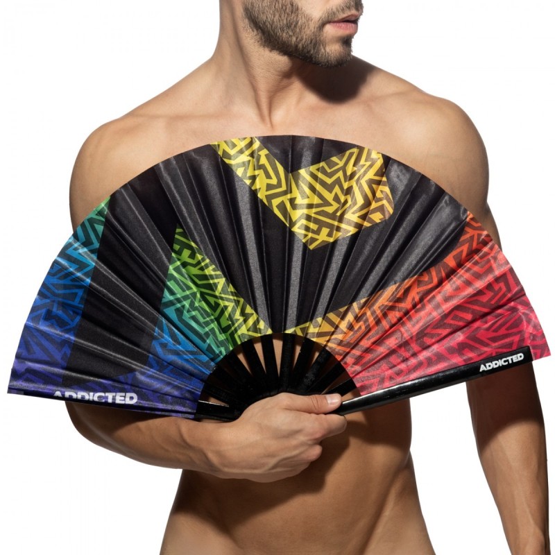 Addicted Ad Large Hand Fan Legyező AC234 | Addicted Österreich – schneller Versand
