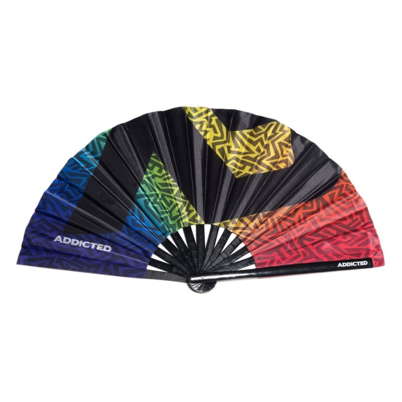Addicted Ad Large Hand Fan Legyező AC234 | Addicted Austria – fast delivery
