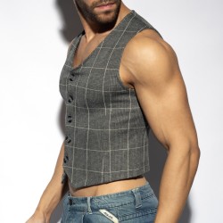 ES Collection Tweed Vest SP340 | Addicted Austria – fast delivery