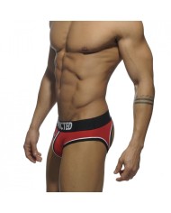 Addicted Slip mit doppeltem Bund und offenem Gesäß AD305