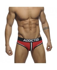 Addicted Slip mit doppeltem Bund und offenem Gesäß AD305