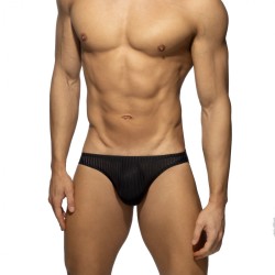 Addicted Black Stripe Bikini Brief AD1412 | Addicted Austria – fast delivery